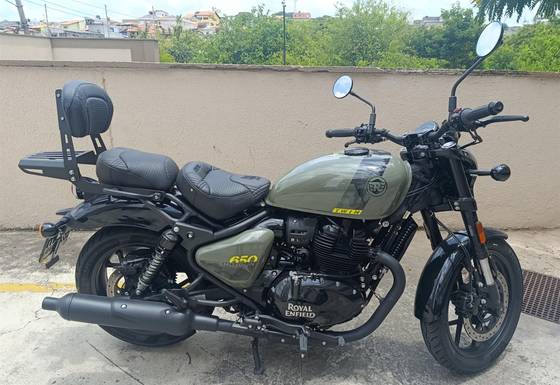ROYAL ENFIELD SHOTGUN 650 DRILL GREEN 